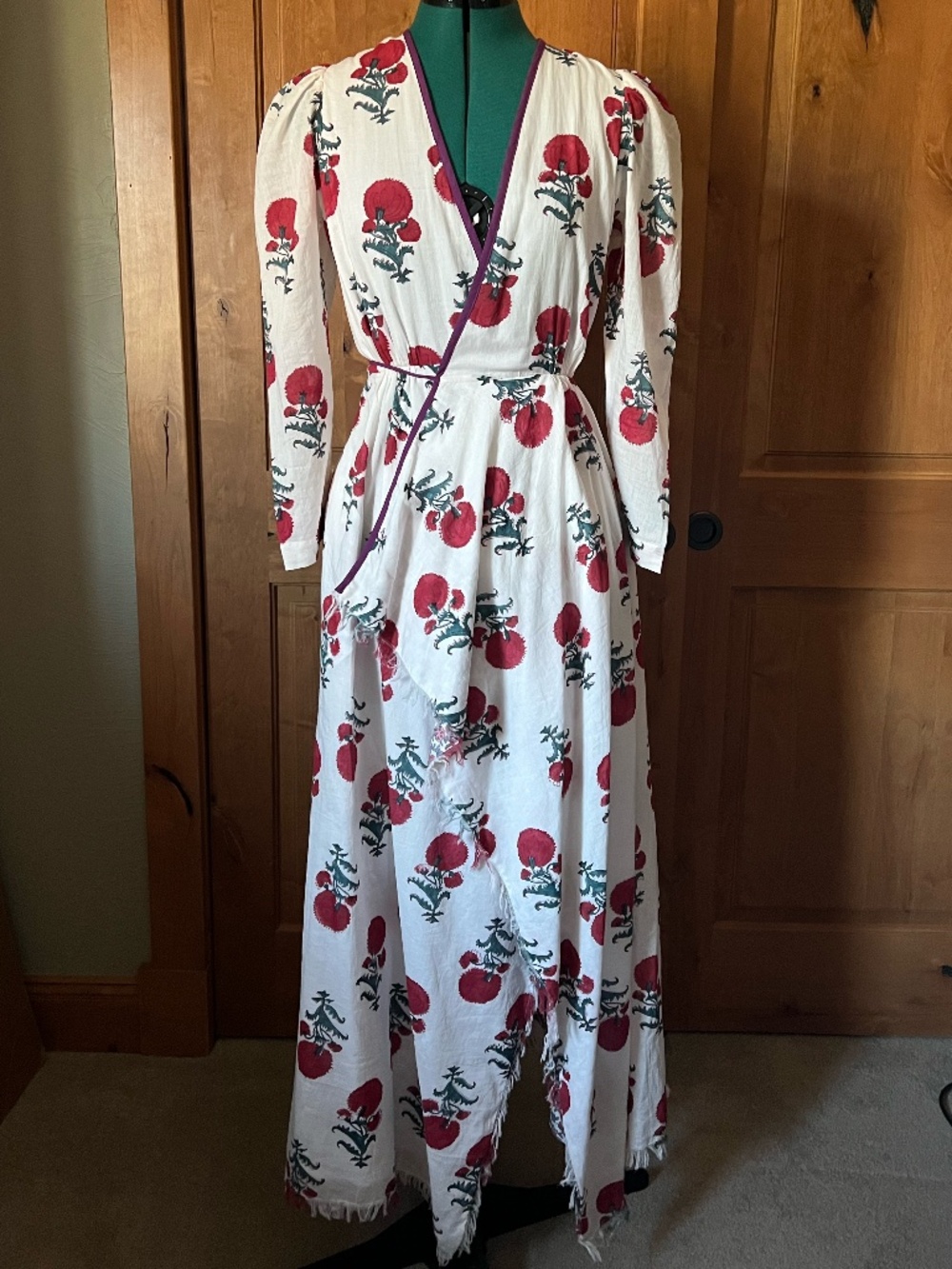Alix of Bohemia Wrap Dress with Shoulder Detail Size XS